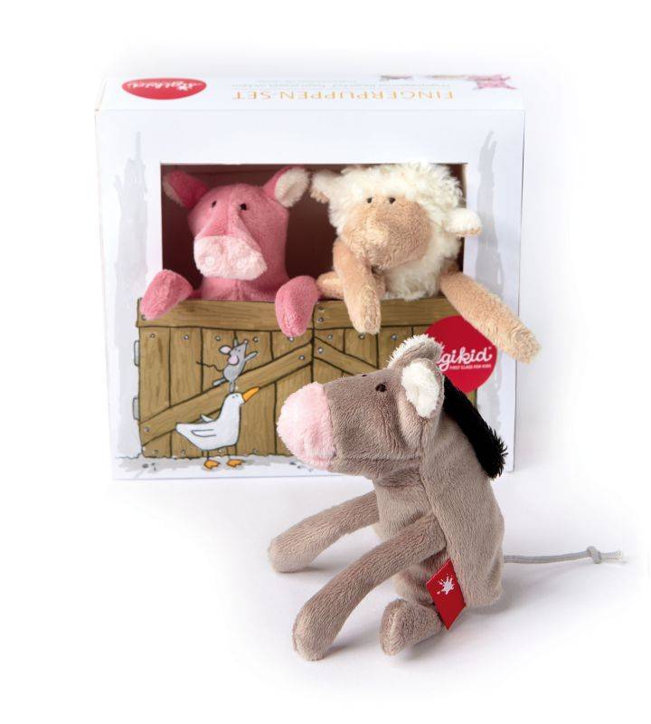 Sigikid Fingerpuppenset Farmfreunde Sonderangebot der Fabrik