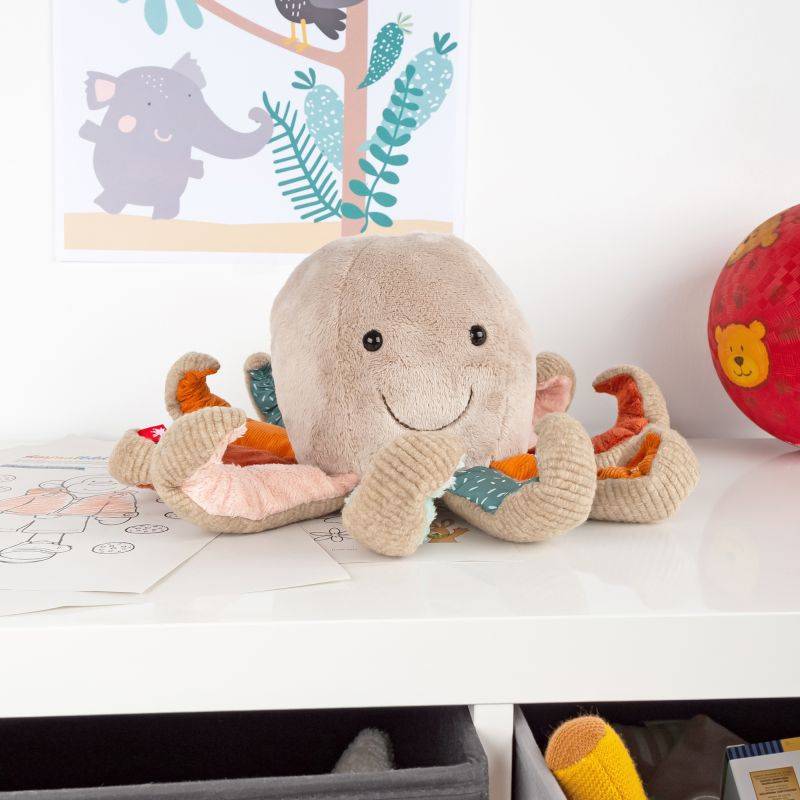 Sigikid Kuscheltier Oktopus, Patchwork Sweety Super Rabatt