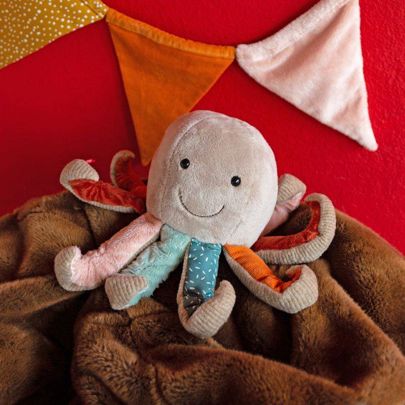 Sigikid Kuscheltier Oktopus, Patchwork Sweety Super Rabatt