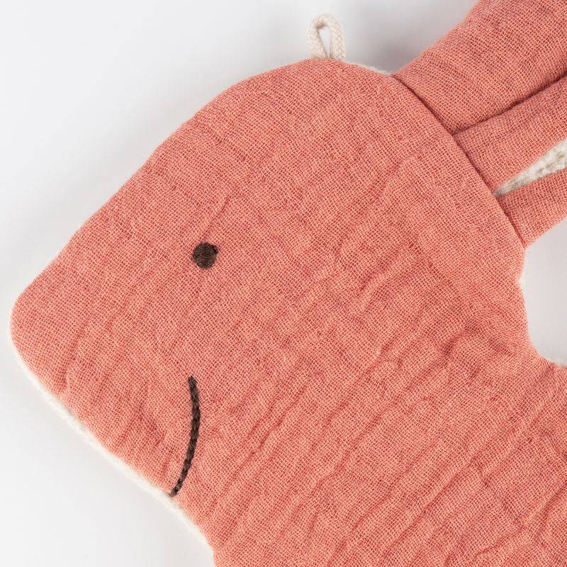 Sigikid Baby Musselin Knister Schnuffeltuch Hase Fabrikladen