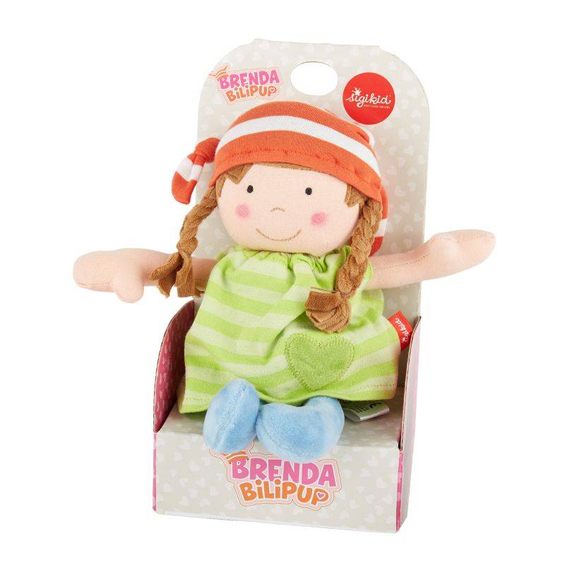 Sigikid Stoffpuppe Brenda Bilipup, grün Meist gekauft