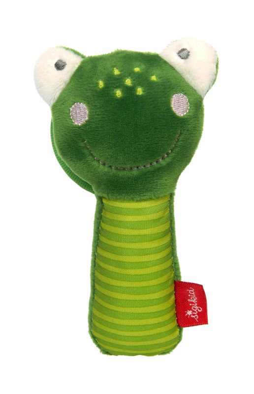 Sigikid Baby Greifling Frosch mit Spiegel, Red Stars Exklusivangebot
