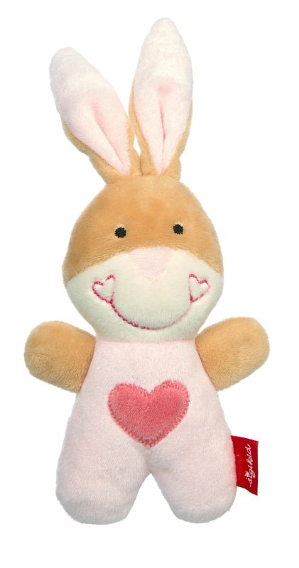 Sigikid Baby Rassel Hase Red Stars Black Friday