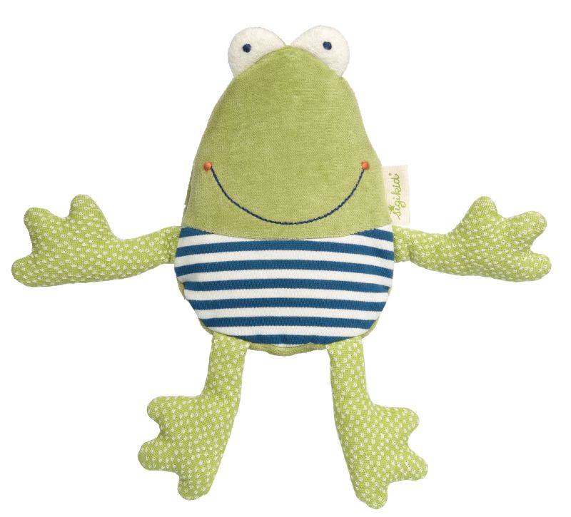 Sigikid Kirschkern-Wärmekissen Frosch, Green Collection Cyber Monday