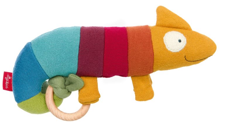 Sigikid Baby Strick Greifling Chamäleon Weihnachtsangebot