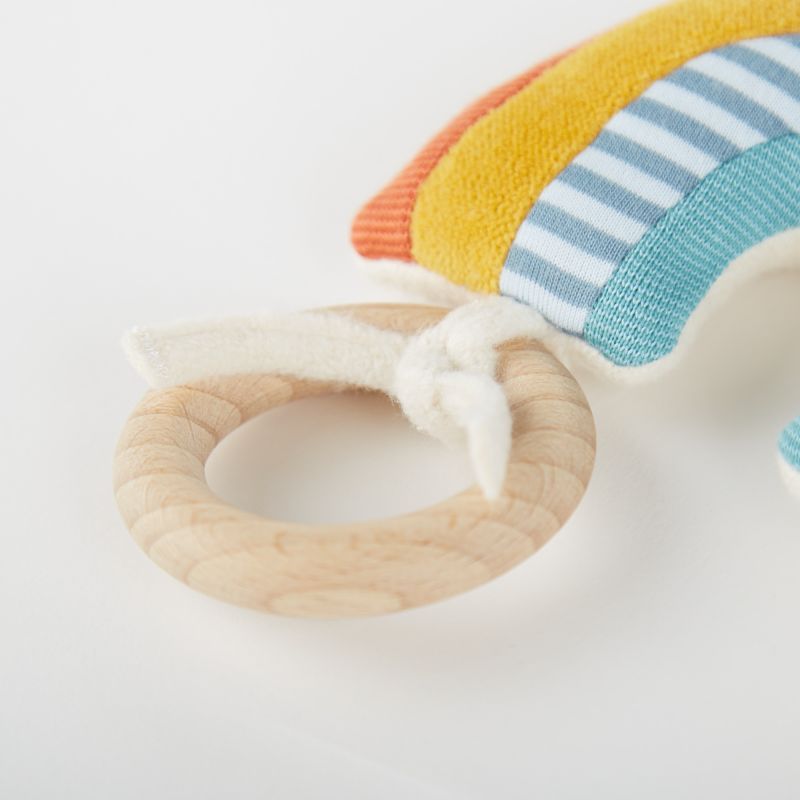 Sigikid Baby Aktiv-Greifling Regenbogen, Green Collection Begrenzte Freigabe