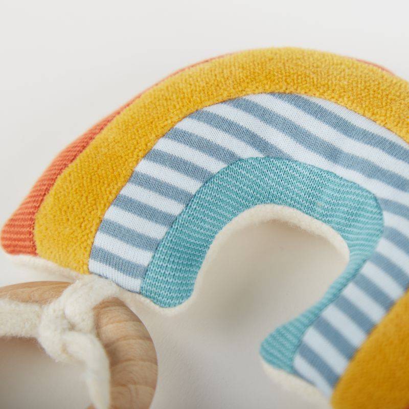 Sigikid Baby Aktiv-Greifling Regenbogen, Green Collection Begrenzte Freigabe