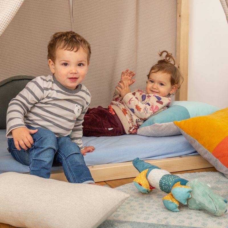Sigikid Baby Langarmshirt Eisbär, grau geringelt Vierteljährliche Förderung
