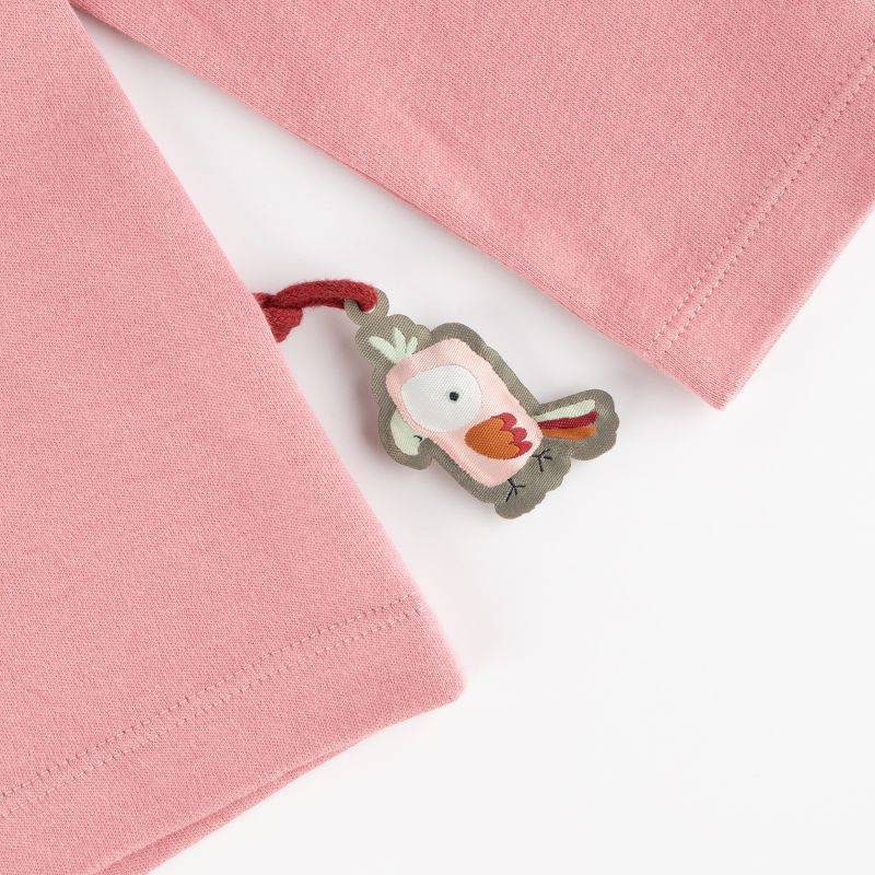 Sigikid Kinder Langarmshirt mit Stickmotiv Kakadu, rosa Bis zu 55% Rabatt