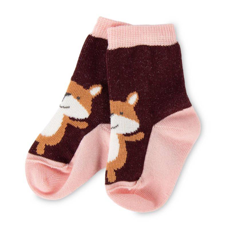 Sigikid Baby 3er Socken-Set rosa/rotbraun/dunkelrot Riesige Rabatte