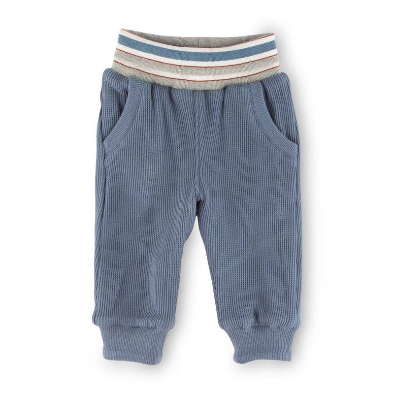 Sigikid Baby Wendehose mit Beinbündchen, grau oder blau Clearance-Verkauf