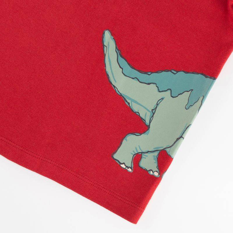 Sigikid Kinder Langarmshirt Dino, dunkelrot Outlet