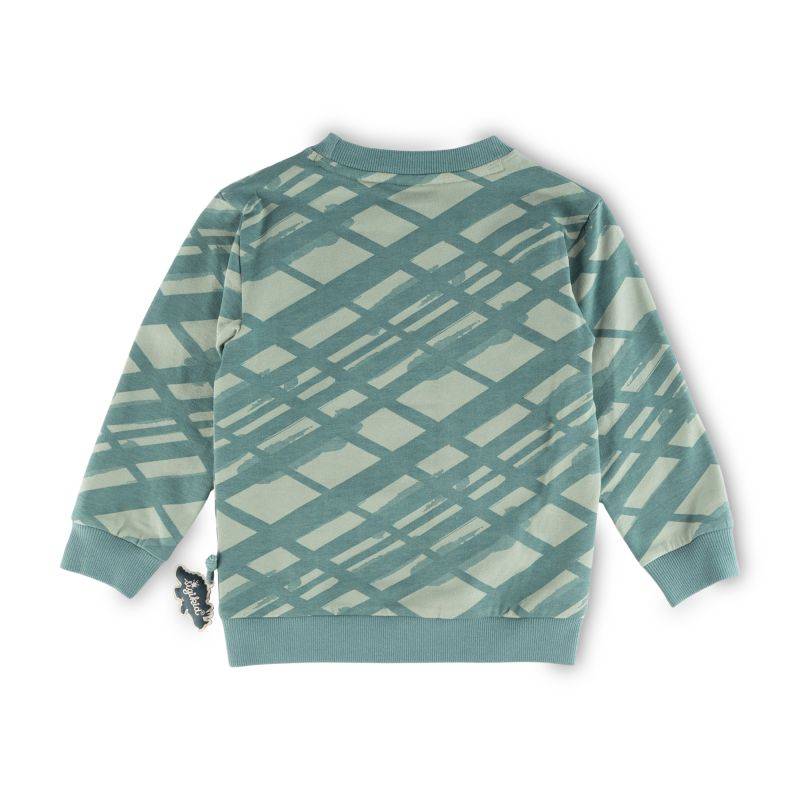 Sigikid Kinder Sweatshirt Dino, grün im Angebot