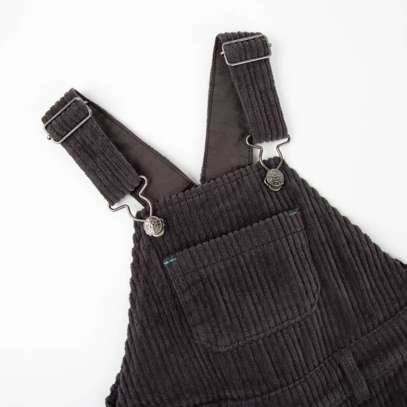 Sigikid Dunkelgraue Kinder Latz-Cordhose Günstiger Verkauf