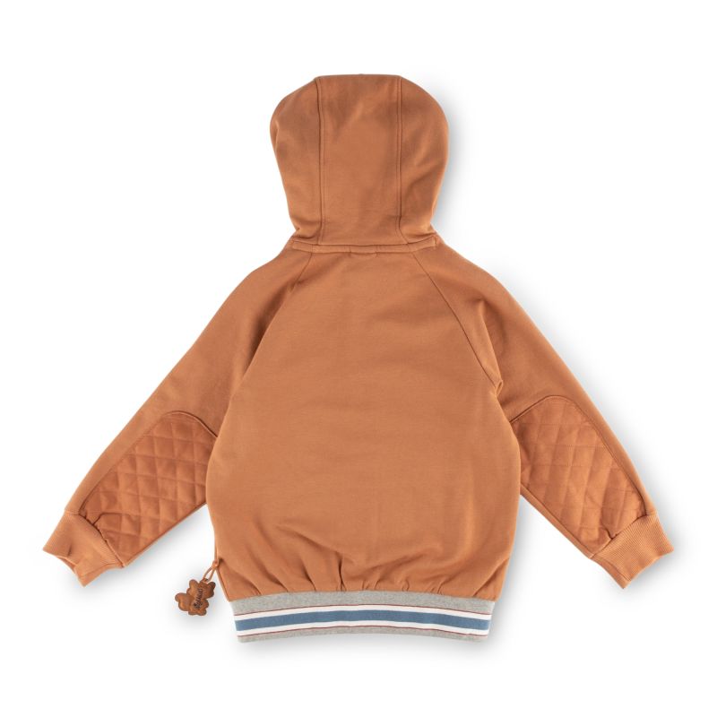 Sigikid Kinder Kapuzen Sweatjacke, braun Versandkostenfrei