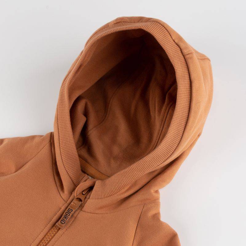 Sigikid Kinder Kapuzen Sweatjacke, braun Versandkostenfrei
