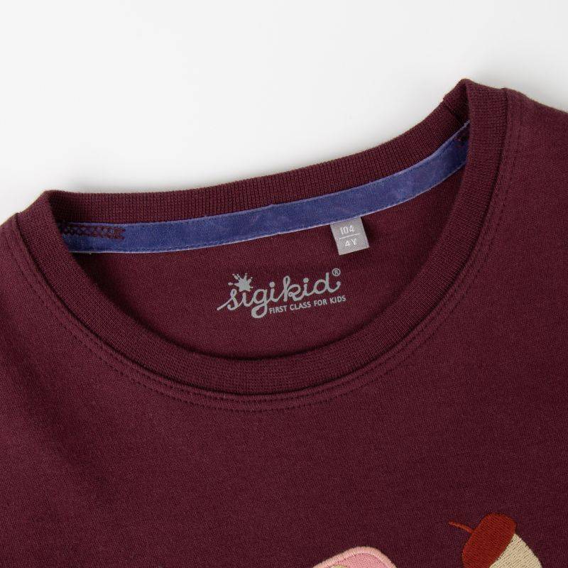 Sigikid Kinder Longshirt mit herbstlichen Motiven Großer Ausverkauf