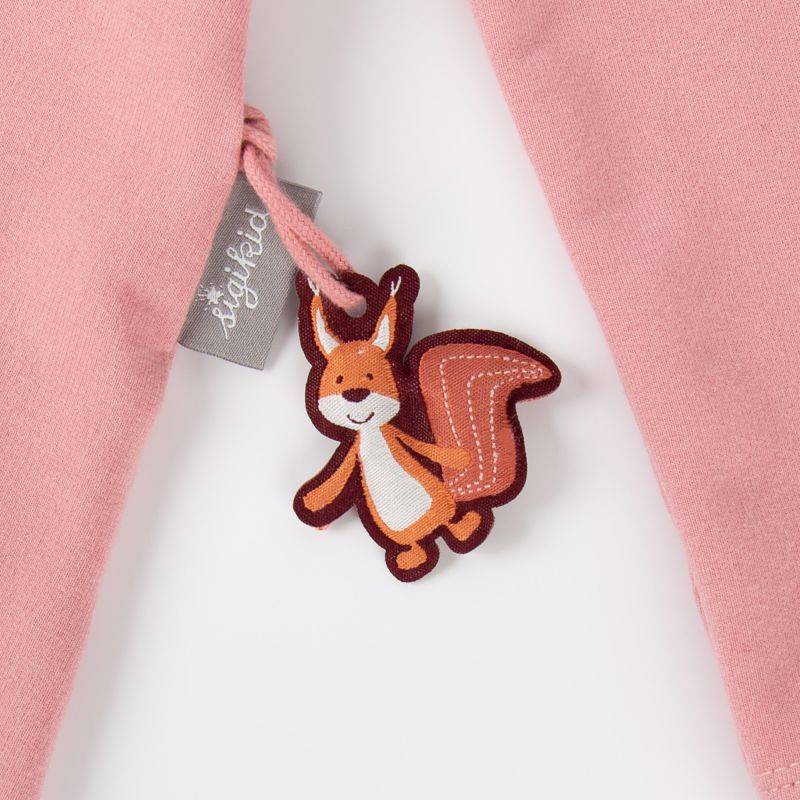 Sigikid Kinder Sweatkleid Dancing Leaves in Rosa Begrenztes Angebot