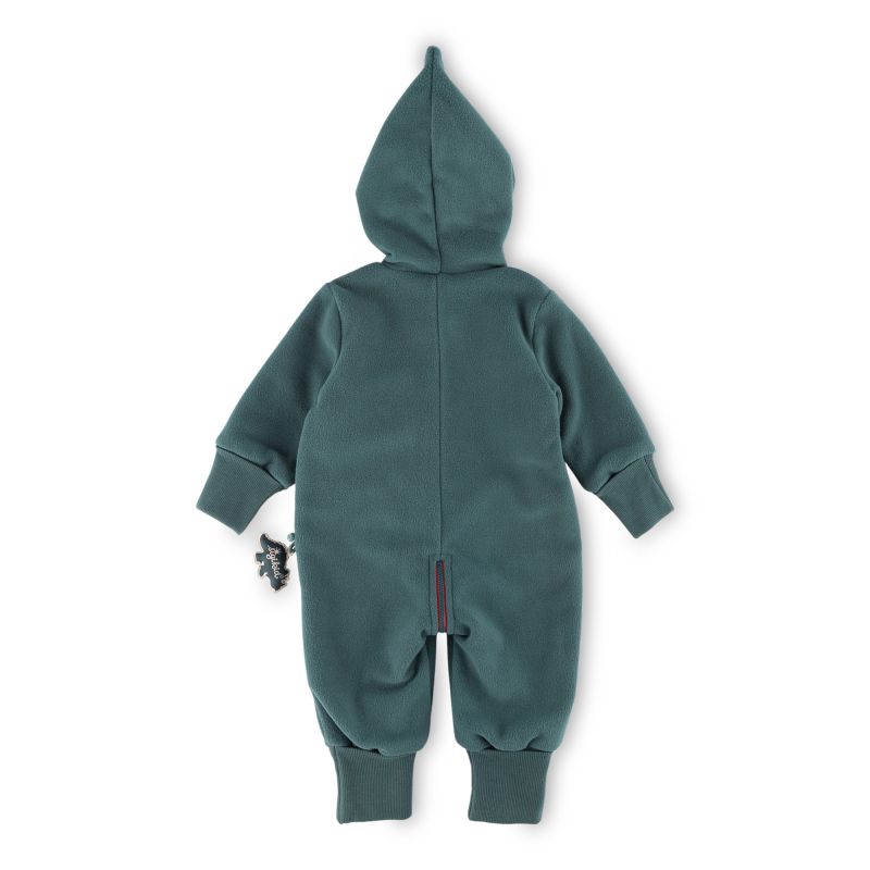 Sigikid Baby Fleeceoverall Dino, grün Bestseller
