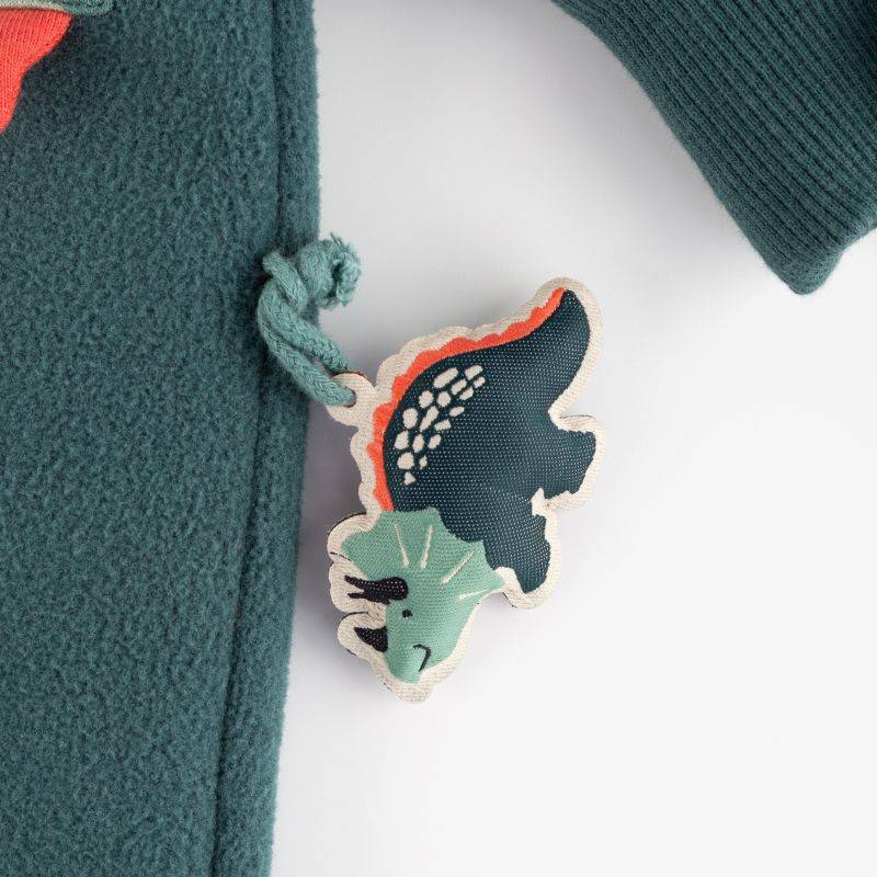 Sigikid Baby Fleeceoverall Dino, grün Bestseller
