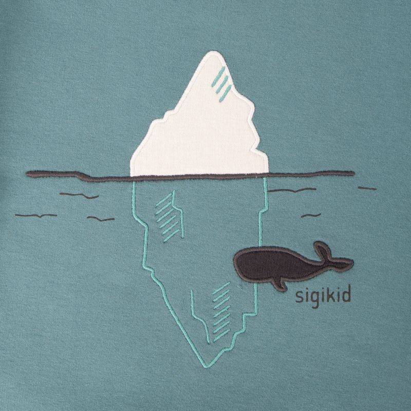 Sigikid Kinder Sweatshirt Polar Expedition, türkis Saisonale Angebote