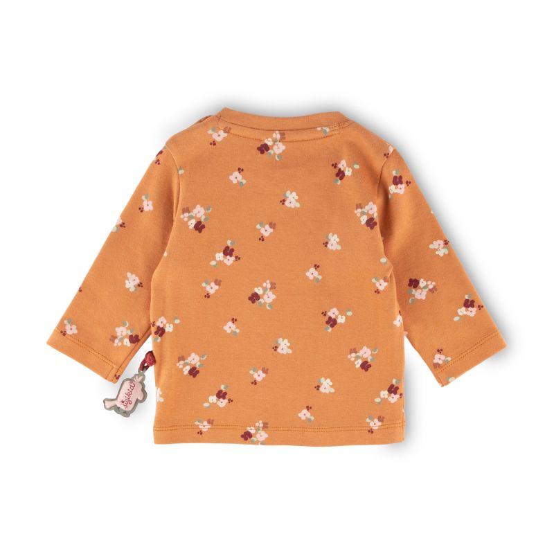 Sigikid Baby Langarmshirt Blümchen Räumungsverkauf