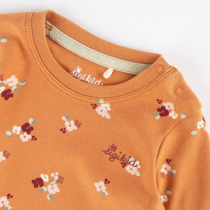 Sigikid Baby Langarmshirt Blümchen Räumungsverkauf