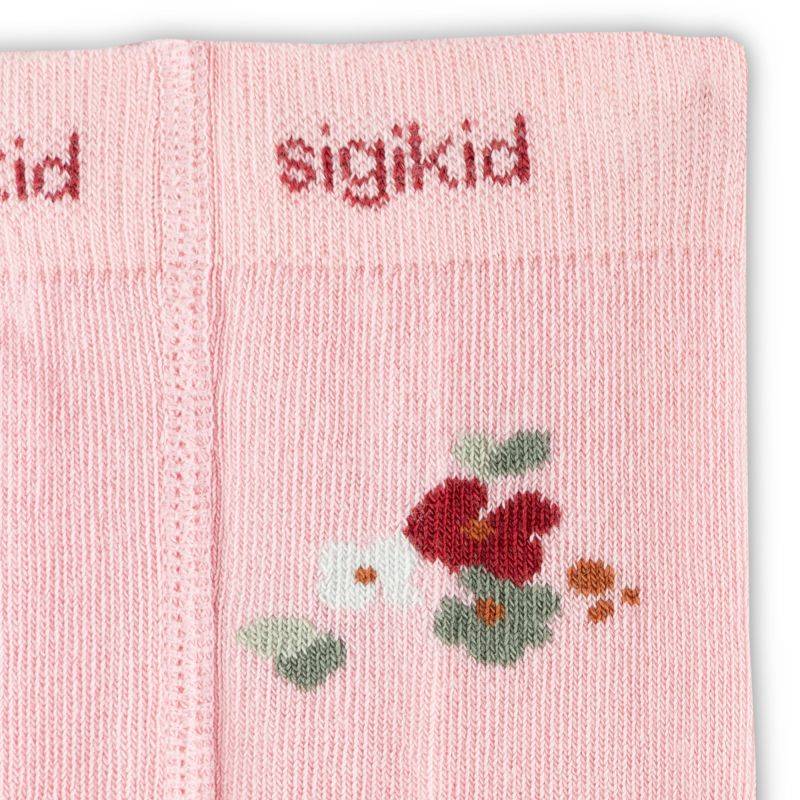 Sigikid 2er-Pack Kinder Strumpfhosen, rosa und grün Tägliche Deals