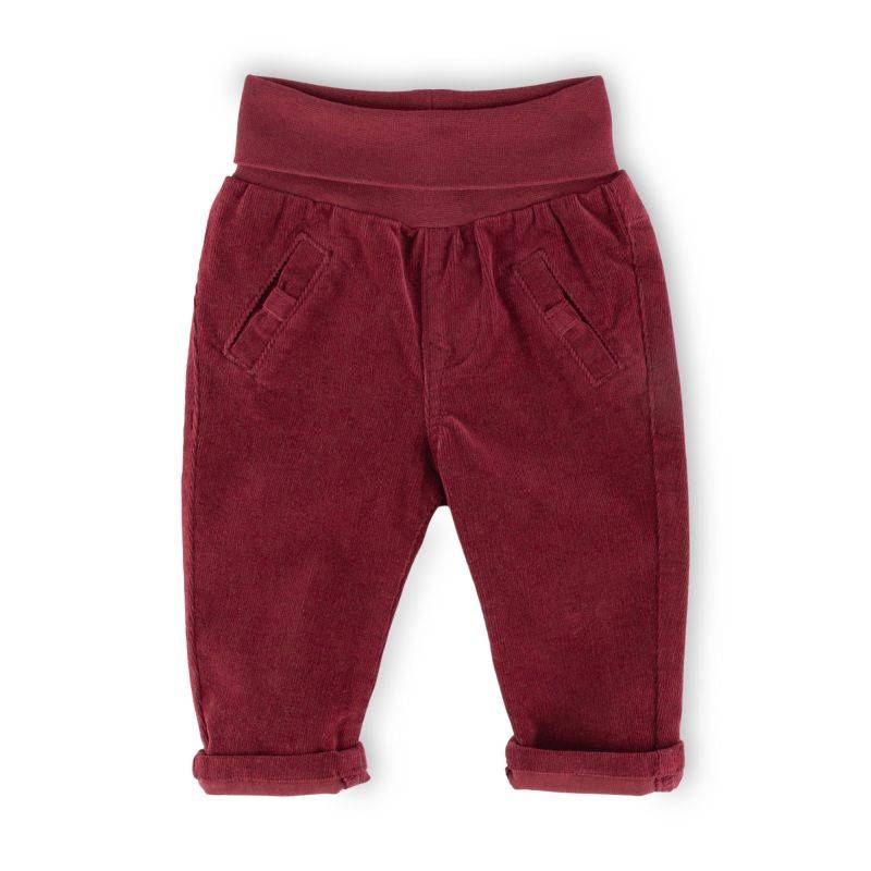 Sigikid Baby Cordhose, dunkelrot Riesige Ersparnisse