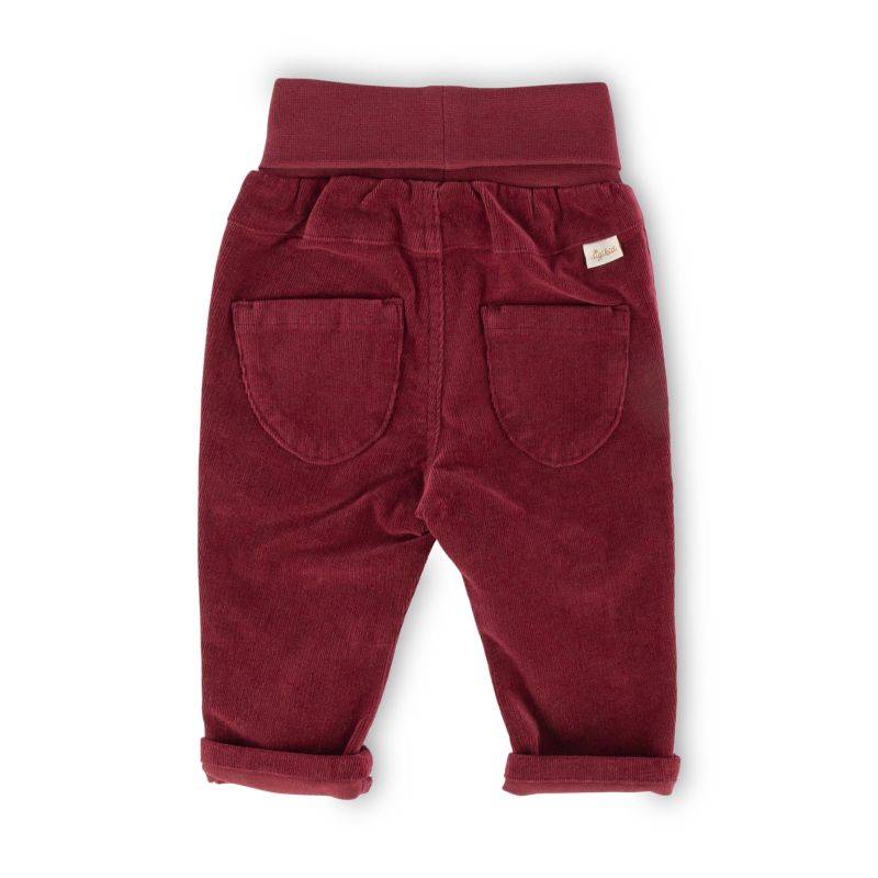 Sigikid Baby Cordhose, dunkelrot Riesige Ersparnisse