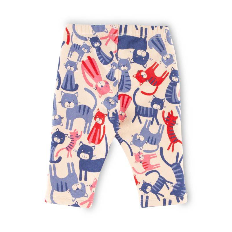 Sigikid Baby Sweat Leggings mit Katzen-Print Neueste Stile