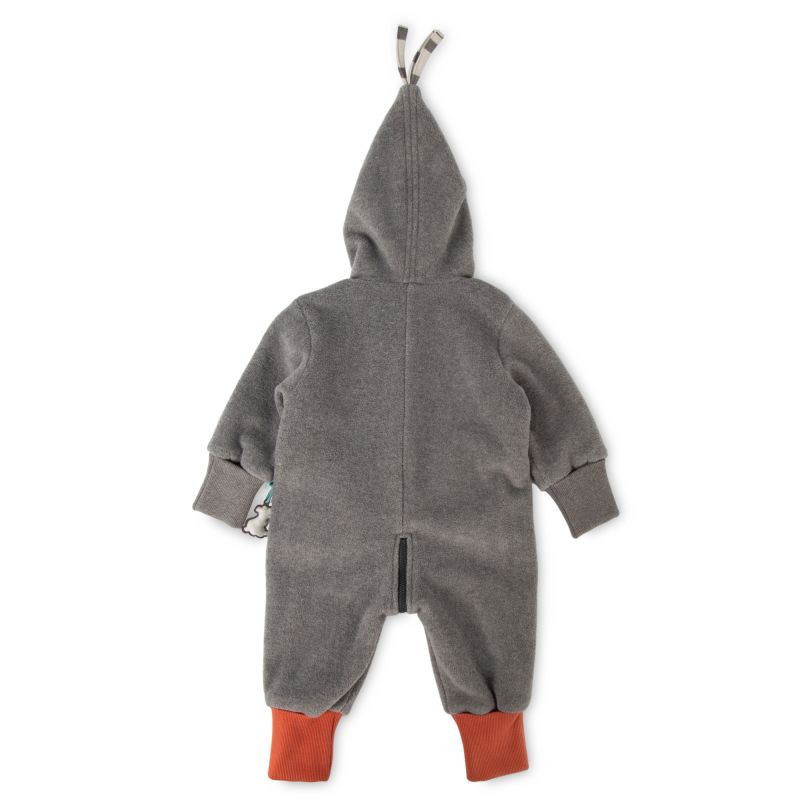 Sigikid Baby Fleeceoverall mit Eisbär Motiv, graumeliert Bis zu 60% Rabatt