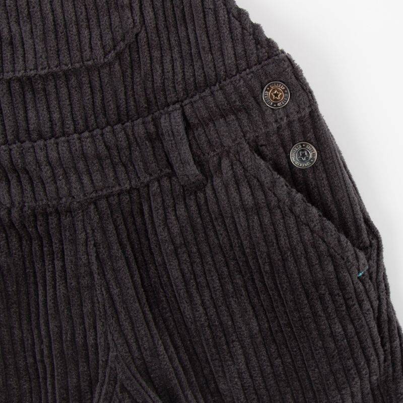 Sigikid Dunkelgraue Baby Cord Latzhose 50% Rabatt mit kostenlosem Versand