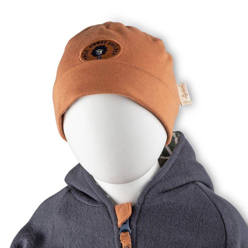 Sigikid Baby Mütze mit Aufschlag, braun 2025