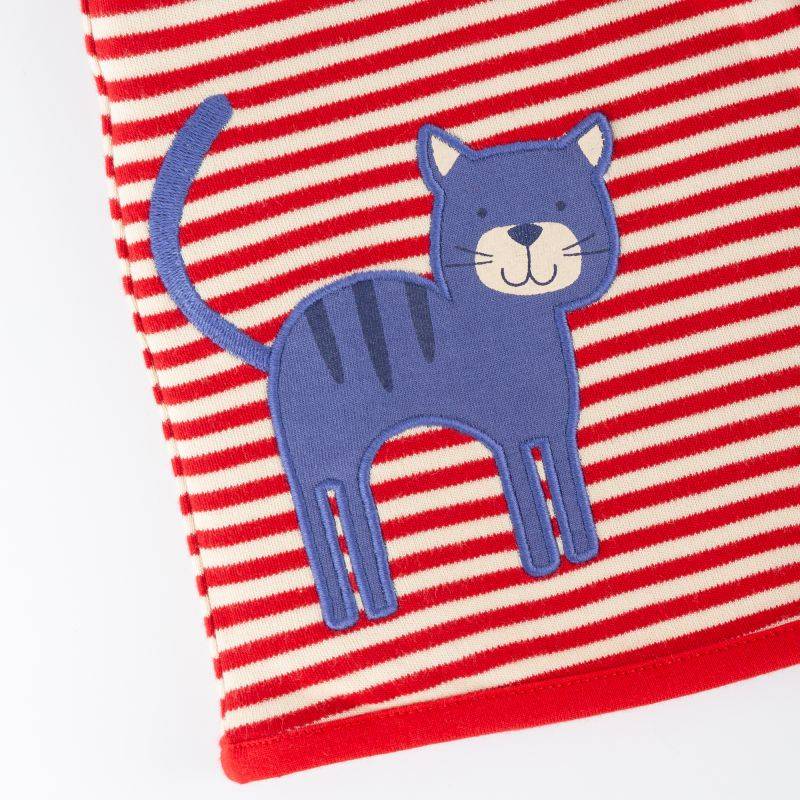Sigikid Baby Wende Trägerkleid, Katzen-Print oder rot-weiß geringelt Angebote