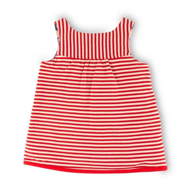 Sigikid Baby Wende Trägerkleid, Katzen-Print oder rot-weiß geringelt Angebote