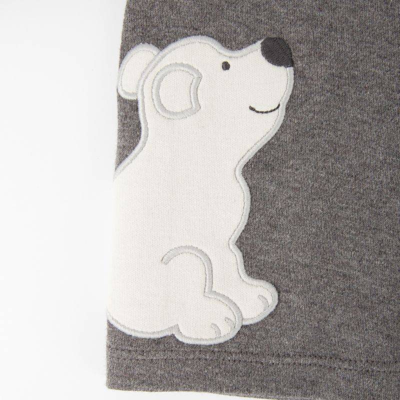 Sigikid Baby Langarmshirt mit Eisbär Motiv, graumeliert Hotsell
