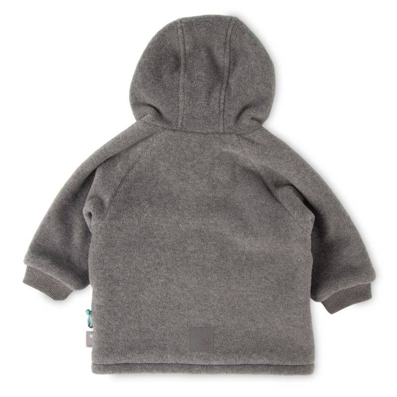 Sigikid Baby Fleecejacke Eisbär, grau Schlussverkauf