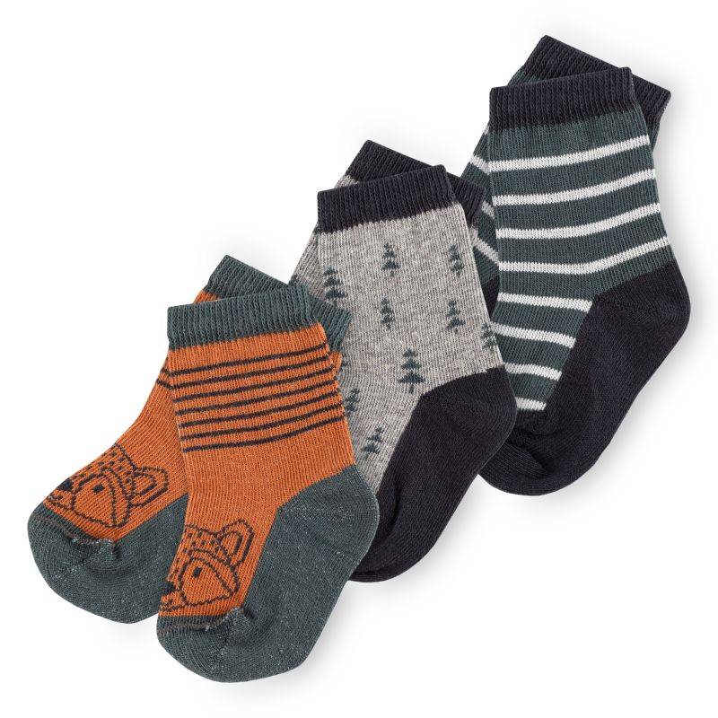 Sigikid Kinder 3er Socken-Set Forest Adventure Kostenloser Versand
