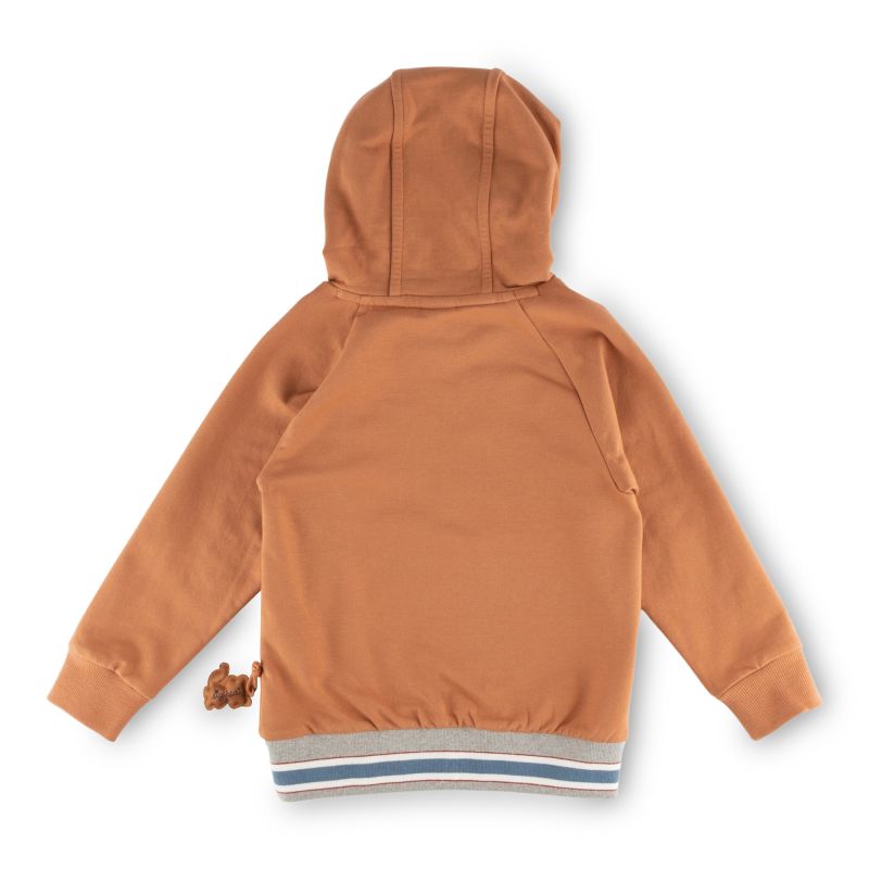 Sigikid Kinder Kapuzen Sweatshirt, braun Fabrik Onlineshop