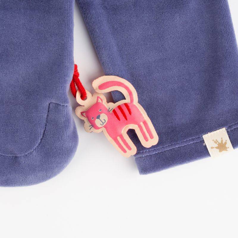 Sigikid Kinder Nicki Langarmshirt mit Katzen Motiv, blau Großer Ausverkauf