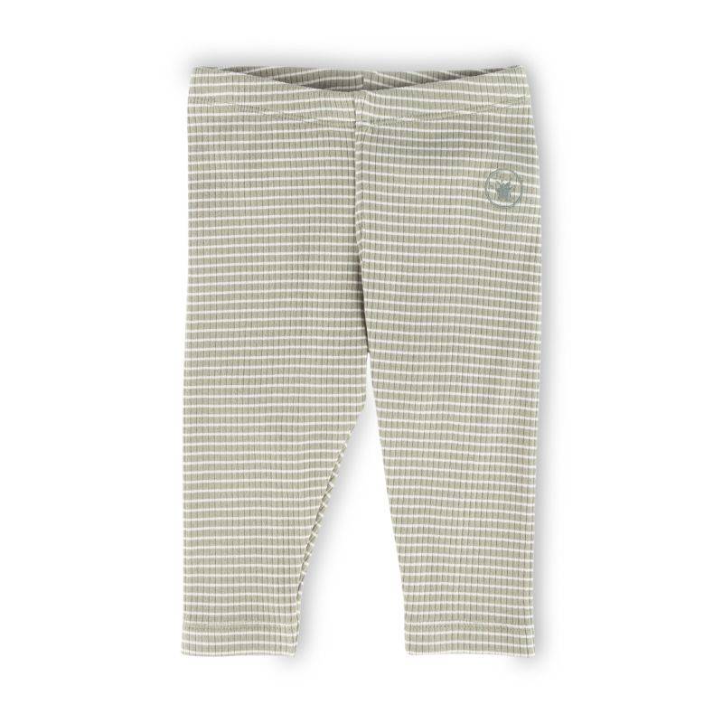 Sigikid Baby Leggings, weiß geringelt Saisonschlussverkauf