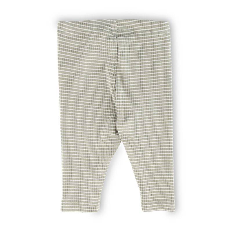 Sigikid Baby Leggings, weiß geringelt Saisonschlussverkauf
