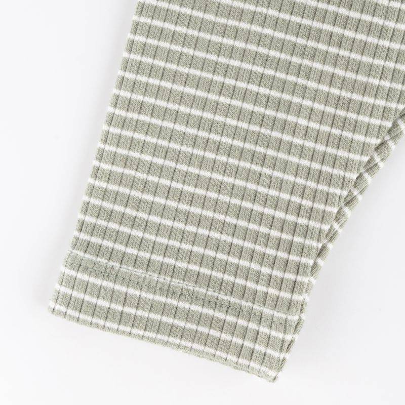 Sigikid Baby Leggings, weiß geringelt Saisonschlussverkauf