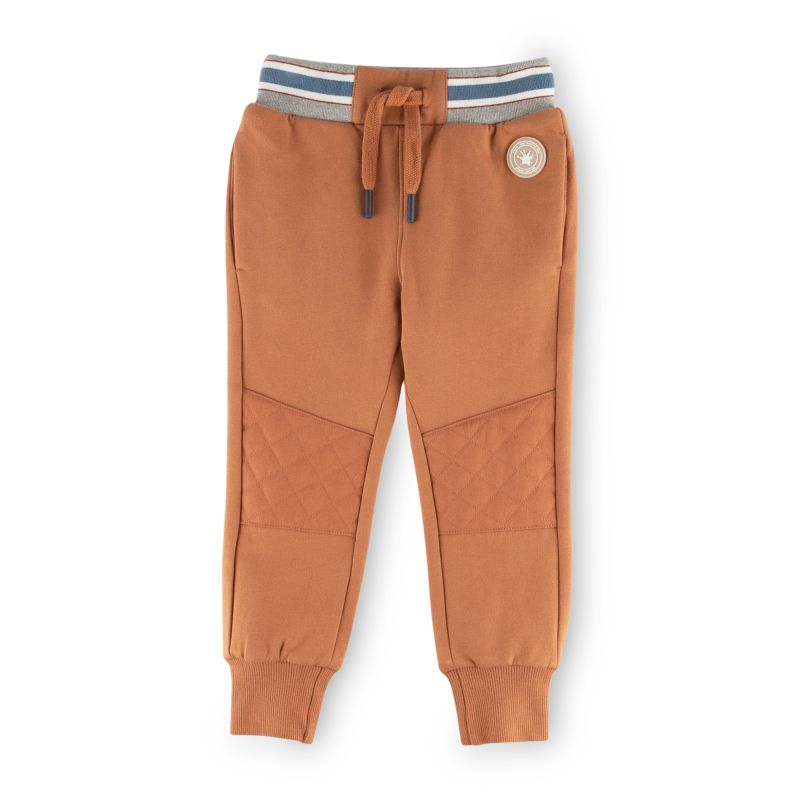 Sigikid Kinder Sweathose mit Beinbündchen, braun Osterangebot