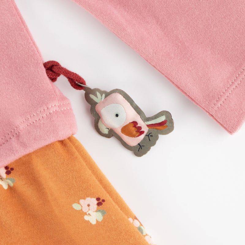 Sigikid Kinder Kleid mit Blümchen Print, Oberteil rosa Vatertagsangebot