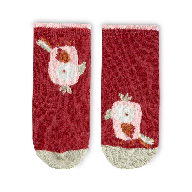 Sigikid 3er-Pack Kinder Socken, rosa und dunkelrot Top Angebot