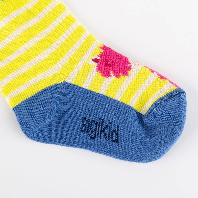 Sigikid Baby 3er Socken-Set Lama, bunt gestreift Kauf eins, bekomm eins gratis