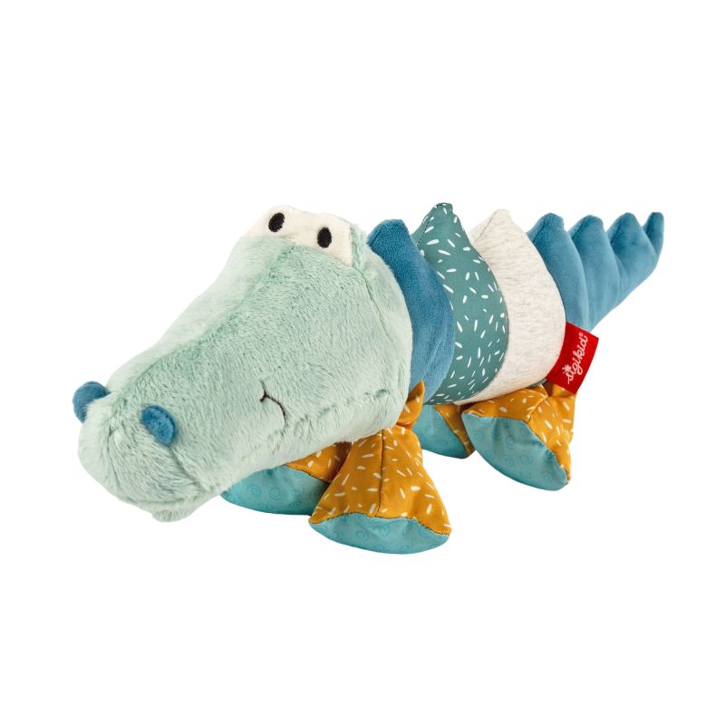 Sigikid Kuscheltier Krokodil, Patchwork Sweety Super Rabatt