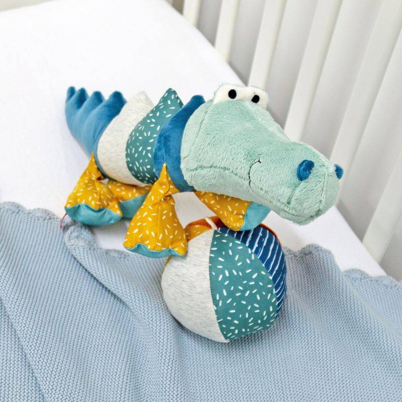 Sigikid Kuscheltier Krokodil, Patchwork Sweety Super Rabatt